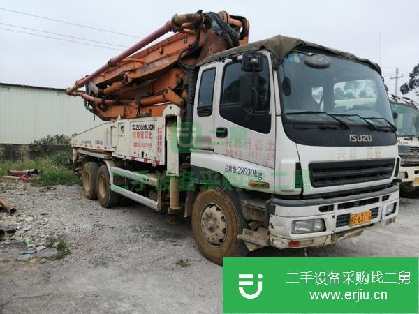 廣西出售二手五十鈴40米5節(jié)臂泵車手續(xù)齊全