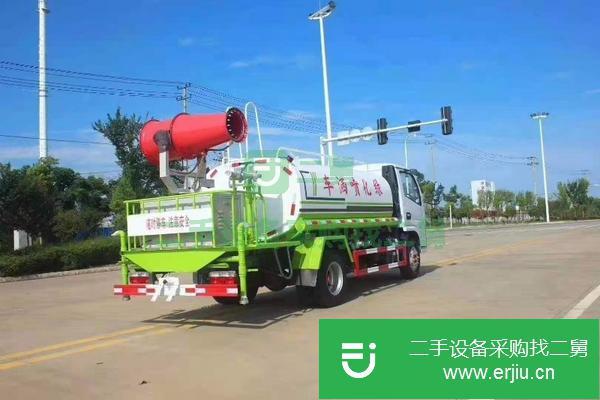青海出售二手國六5噸東風(fēng)多利卡灑水車