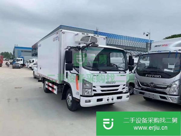 浙江出售二手國六五十鈴kv100冷藏車