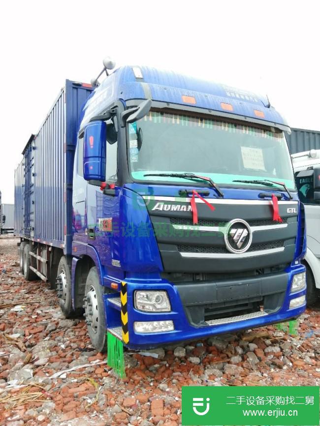 江西出售二手福田歐曼廂式貨車