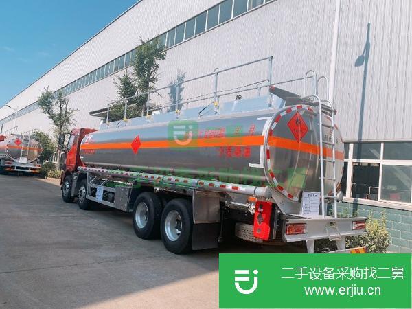 浙江出售二手解放前四后八27方油罐車