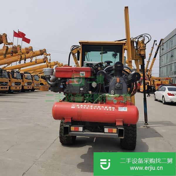 山東出售二手護(hù)欄打樁機(jī)