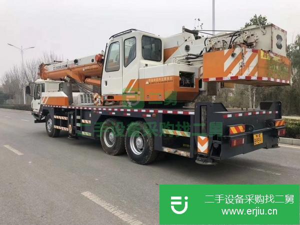 河南出售二手中聯(lián)吊車國四排放手續(xù)齊全可提檔過戶