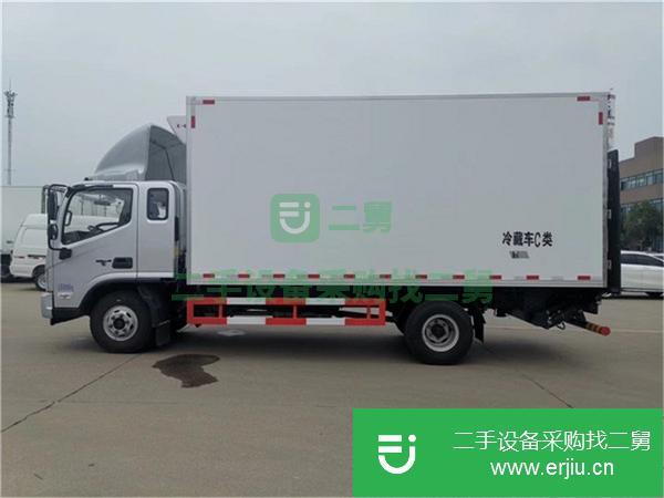 陜西出售二手福田歐馬可藍牌4.2米冷藏車