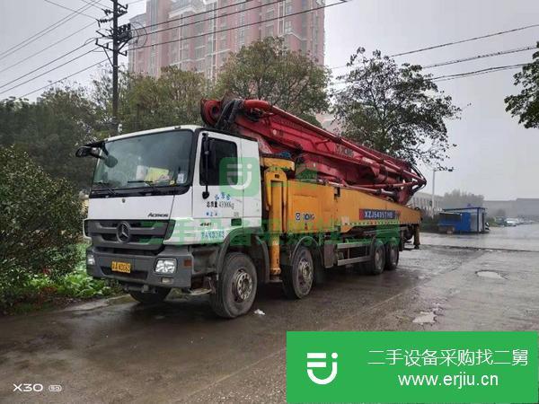 江蘇出售二手徐工56米泵車車況精品