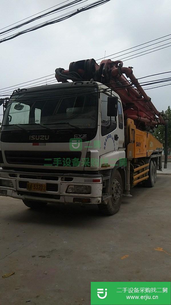 河南出售二手五十鈴46米泵車整車原版手續齊全