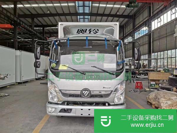 湖北出售二手福田130馬力4米2冷藏車