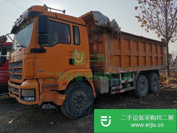 湖北出售二手德龍混凝土自卸車國五排放濰柴發動機法斯特高低速變速箱原車原版