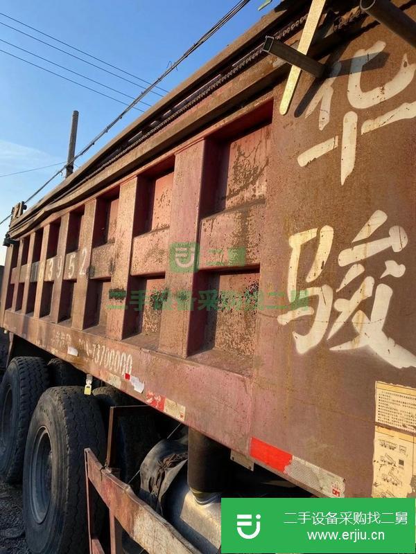 吉林出售二手德龍F3000后八輪自卸車