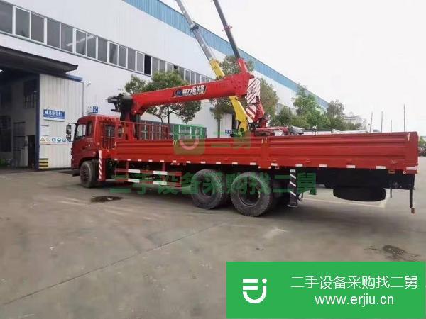 甘肅出售二手12噸直臂隨車吊