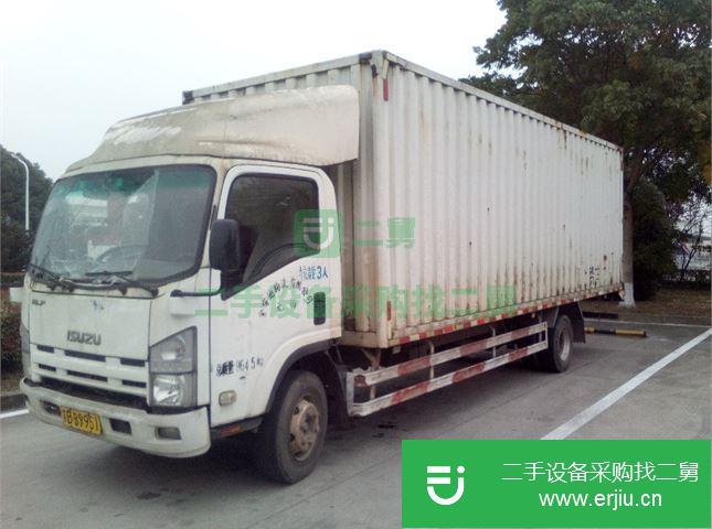 江蘇出售二手慶鈴箱式貨車