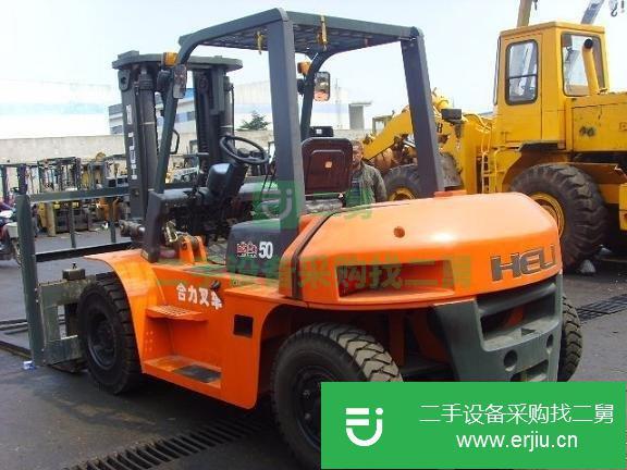上海出售二手合力5噸柴油叉車