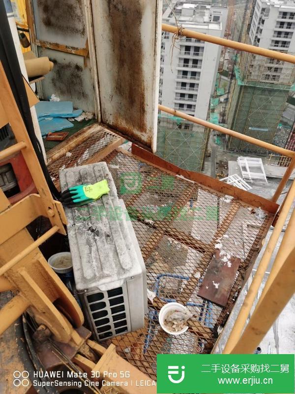 安徽出售二手14年浙江建機6010塔吊