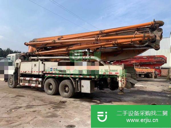 湖南出售二手中聯(lián)47米泵車原版車