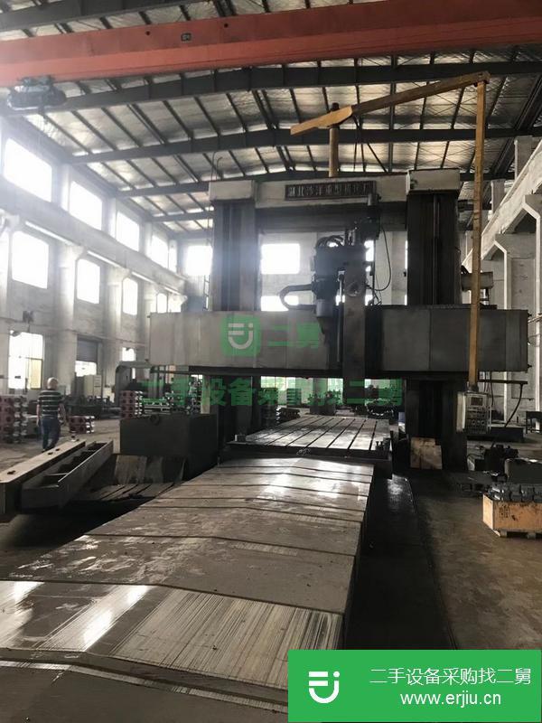 江蘇出售二手3.2/9米加工高度3米龍門鏜銑床