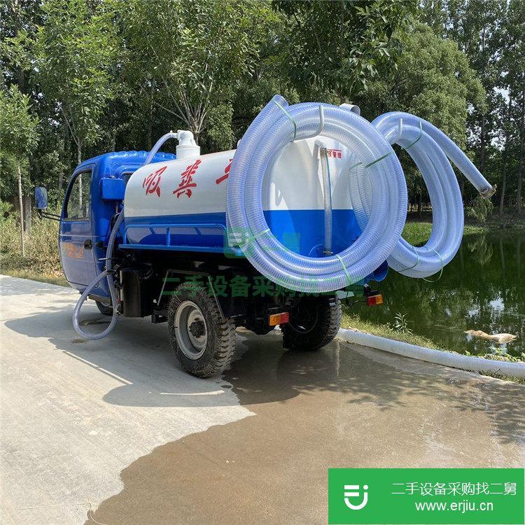 山東出售二手東風5方高壓清洗18馬力吸糞車