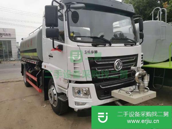 山西出售二手東風(fēng)12噸灑水車3950軸距玉柴165馬力