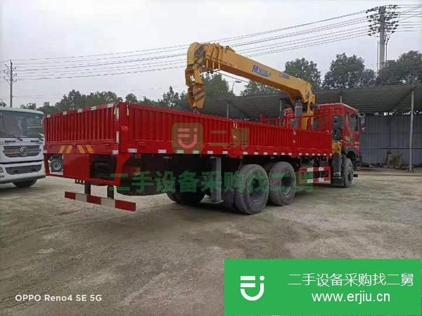 云南出售二手徐工12噸四節(jié)臂短軸距后八輪隨車吊