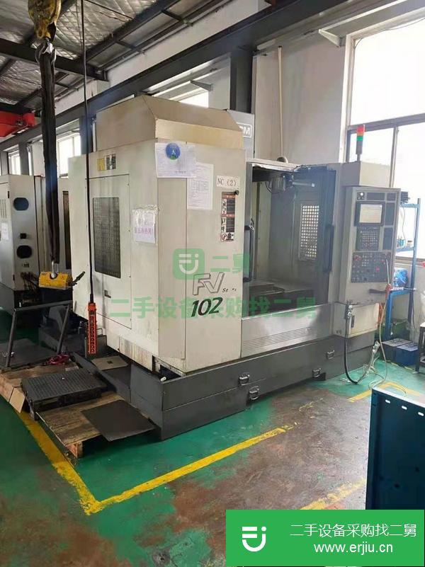 浙江出售二手臺灣永進FV102A加工中心