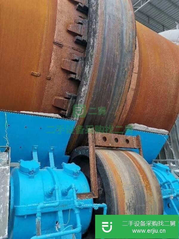 山東出售二手4.3x64米白灰回轉窯