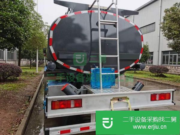 湖北出售二手汕德卡前四后八普通液體運輸車德國曼國六350馬力發動機約21.5立方米