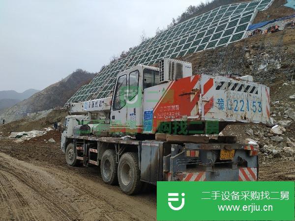 河南出售二手09年十月中聯(lián)20h汽車(chē)吊