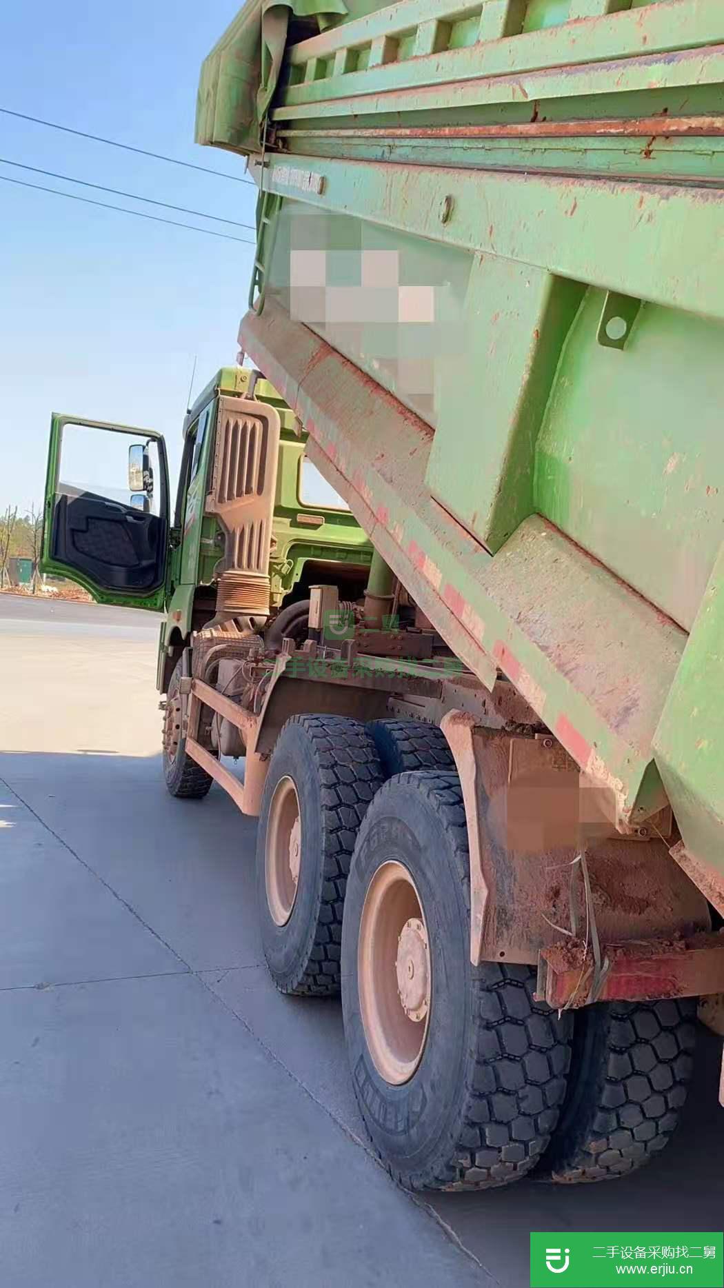 江西出售二手一汽解放375馬力自卸車