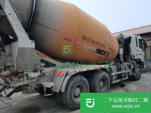 天津出售二手14年國四江淮14方攪拌車