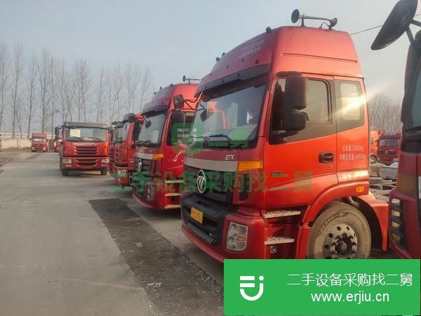 河南出售二手歐曼430馬力牽引車國(guó)五排放雙驅(qū)輕體富康發(fā)動(dòng)機(jī)