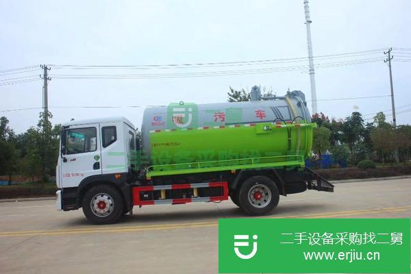 重慶出售二手東風多利卡6方高壓清洗吸污車