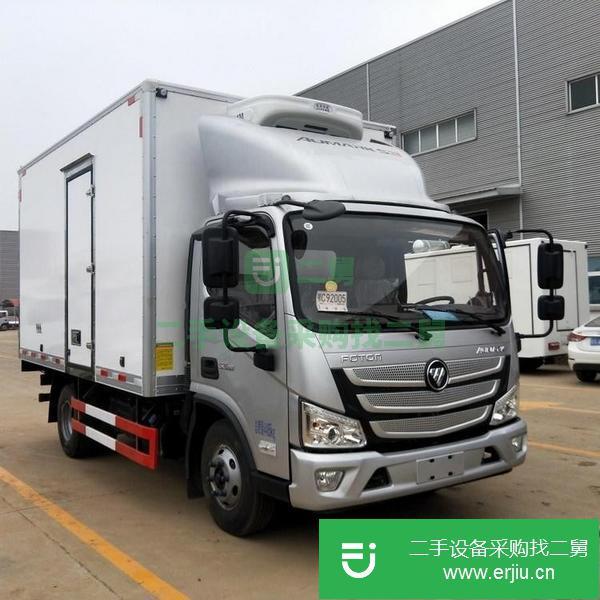 湖北出售二手福田歐馬可4米2130馬力冷藏車