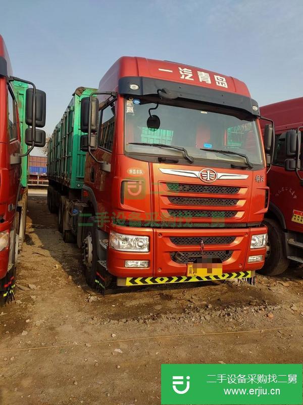 江蘇出售解放牽引車。400馬力手續(xù)在手