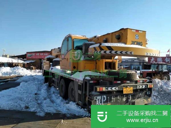 黑龍江出售二手09年11月50k汽車吊遼寧戶