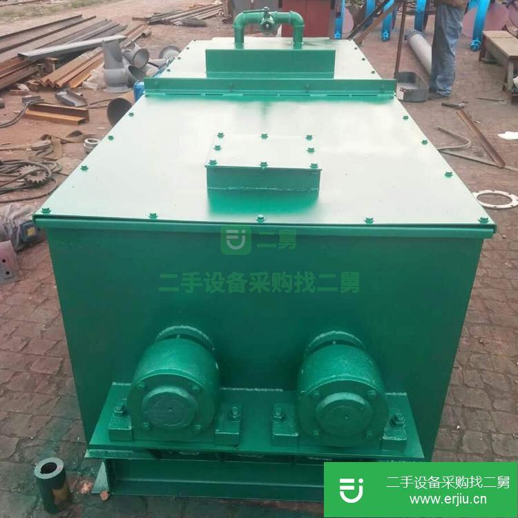 河北出售二手煤泥臥式粉塵加濕攪拌機(jī)