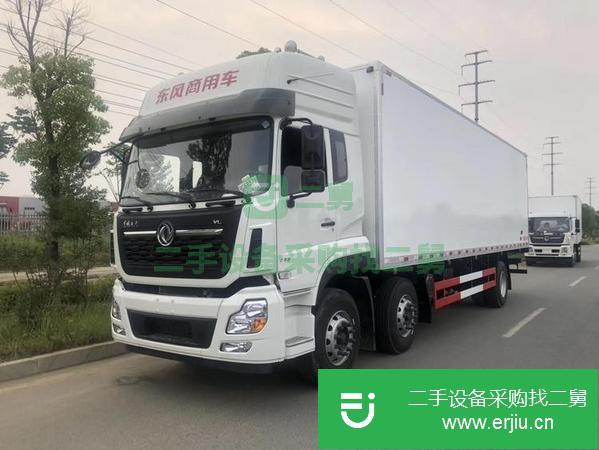 湖北出售二手東風天龍260馬力國六小三軸冷藏車
