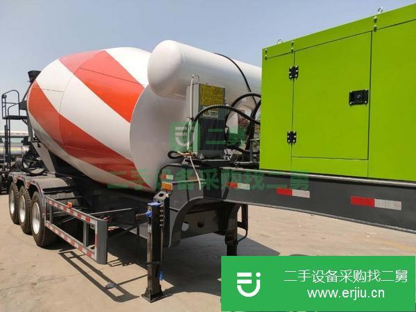 湖北出售二手攪拌半掛車