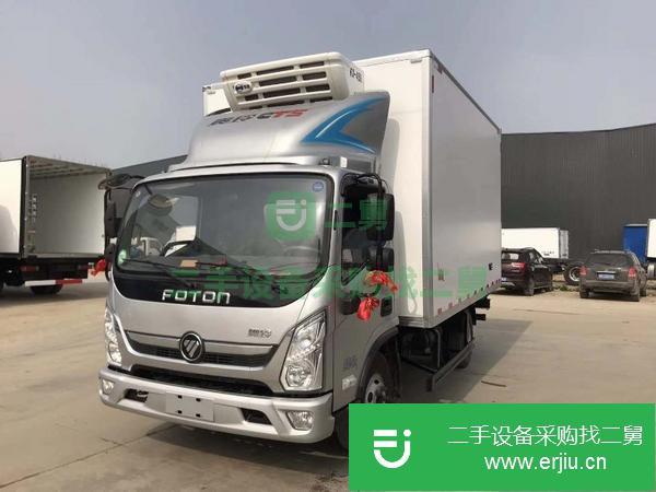 甘肅出售二手福田國(guó)六冷藏車