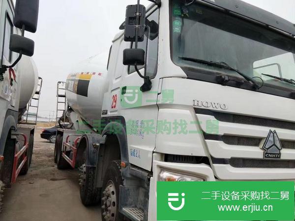 貴州出售二手豪沃國五攪拌車大20方