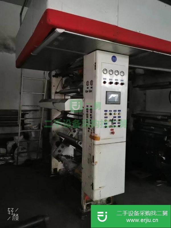 浙江出售二手850型八色無軸凹版印刷機