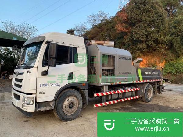 安微出售二手中聯(lián)10018國(guó)五車載泵車況精品漂亮