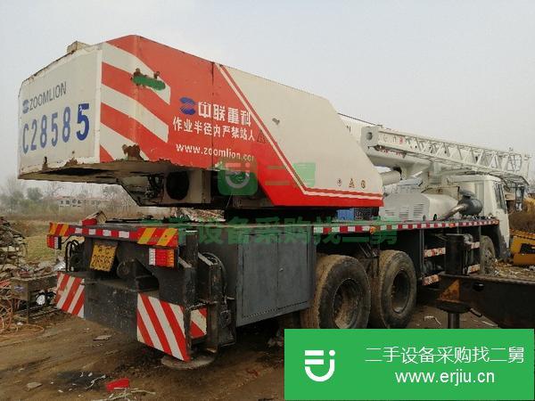 河南出售二手中聯20H吊車協議過戶手續齊全