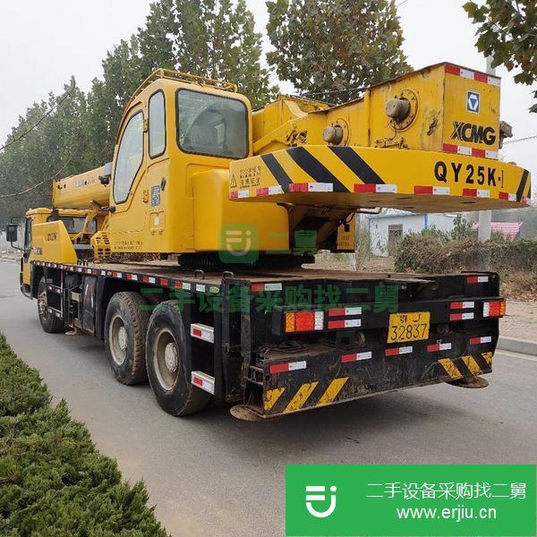 河南出售二手徐工25K-1四節臂汽車吊