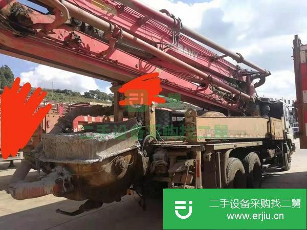 江蘇出售二手12年三一重工37米泵車雙主油泵大排量,工地干活的車,手續齊全包過戶