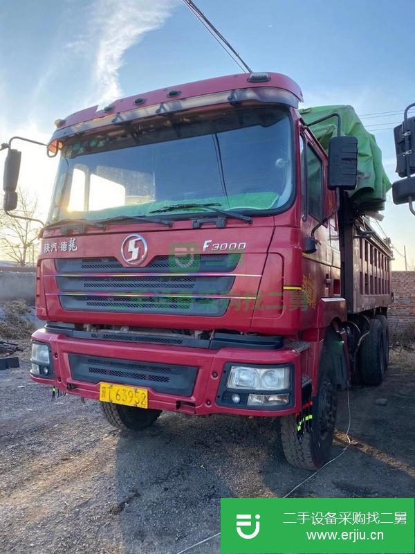 吉林出售二手德龍F3000后八輪自卸車