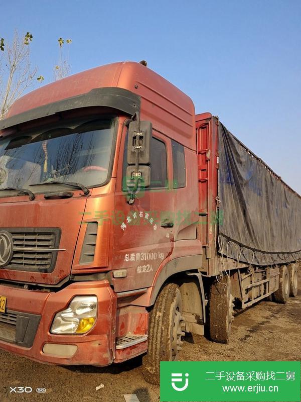 河北出售二手前四后八東風(fēng)天龍貨車，315馬力  全保險12速