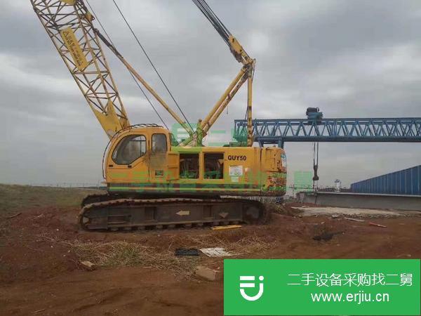 上海出售二手50噸履帶吊
