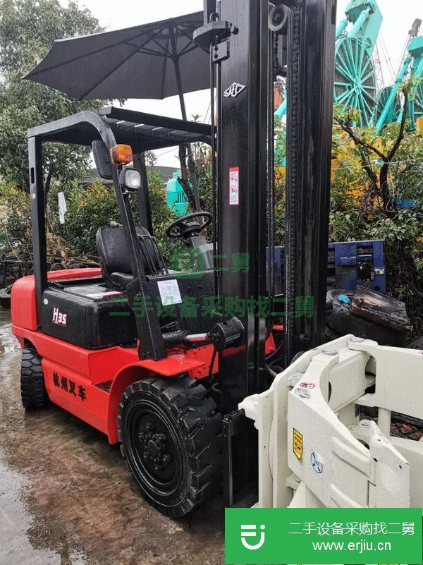 安徽出售二手杭州圓包夾叉車