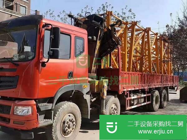 湖北出售二手前四后八徐工8噸折臂隨車吊手續齊全
