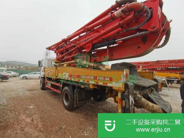 湖南出售二手19年三一國五37米泵車方量不多