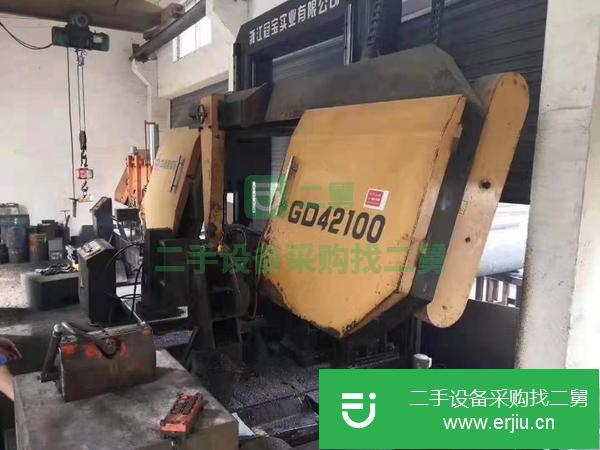 江蘇出售二手鐘德利GD42100鋸床